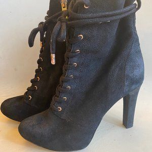 INC International Concepts Women's Bisquit Lace Up